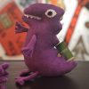 Динозаврик Джорджа от upotoys в фиолетовом цвете